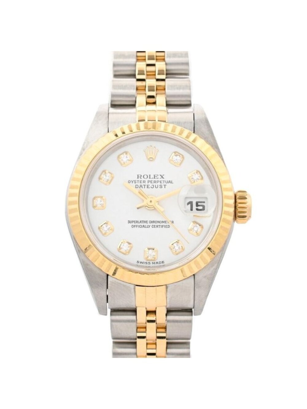 Rolex Watch Datejust Gold